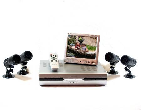 NEW! Complete Motion Activated Video Recording System-in-a-Box - Complete Video Monitoring Systems